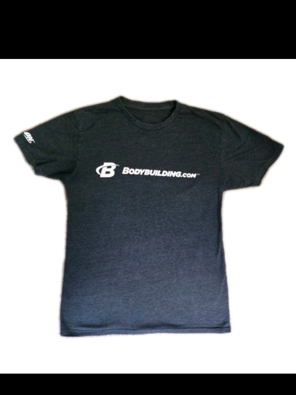 Bodybuilding.com T Shirt Mens L Gray Optimum Nutrition Gym Graphic GUC